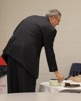 Photo #48-Cliff gets more dessert at luncheon